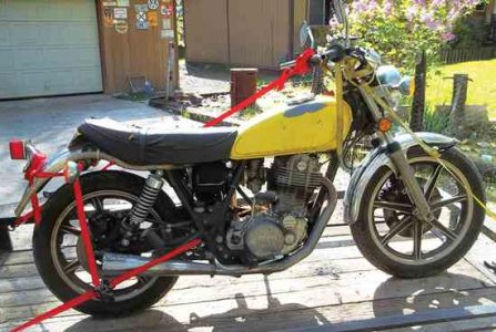 David Fruhling’s Custom 1979 Yamaha SR500 Image